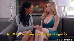 Dẫn bạn trai da đen về nhà chơi rồi địt nhau trước mặt ba mình